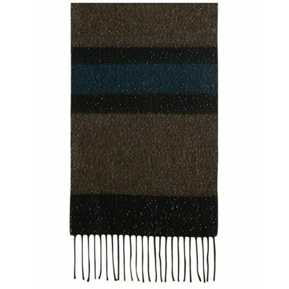 Steve Madden Lurex‎ Striped Muffler Scarf 362/399